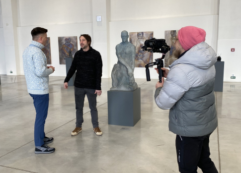 Polská televize TVN natáčela v Krkonoších