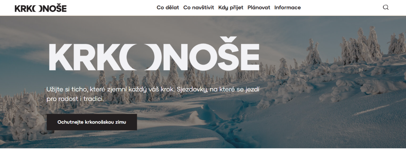 TZ: Krkonoše v novém digitálním hávu: Oficiální portál prošel kompletním redesignem