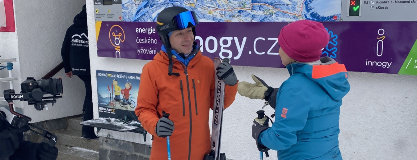 Polská televize TVN natáčela v Krkonoších